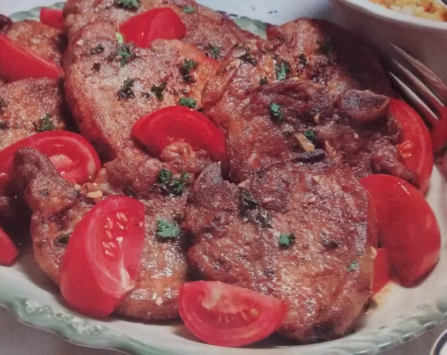 Pork Chops with Browned Garlic Butter